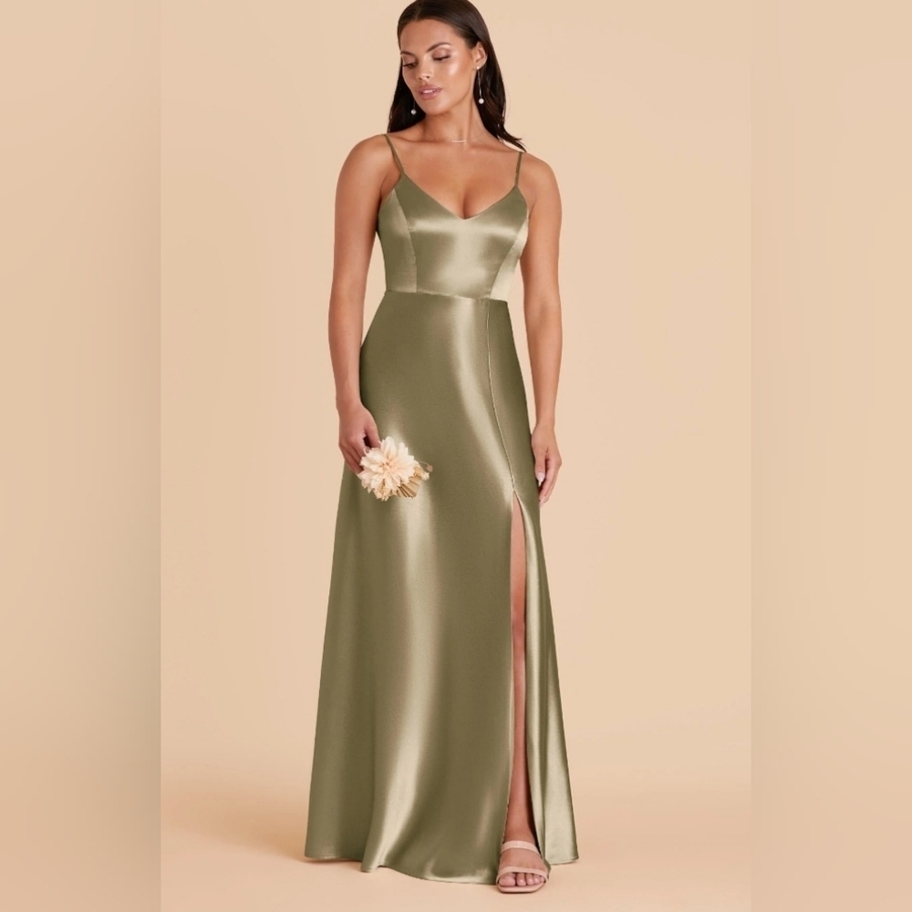 Birdy Grey Shiny Jay Moss Green Dress!